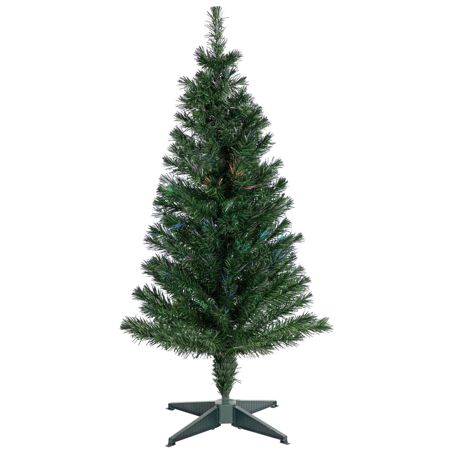 Northlight 4' Multi-Color Fiber Optic Pine Christmas Tree | Michaels
