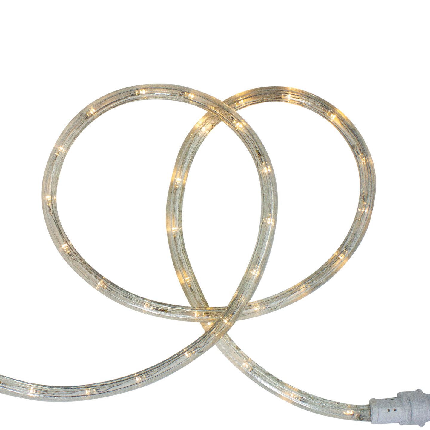 Hofert 96&#x27; Warm White LED Flexible Christmas Rope Light