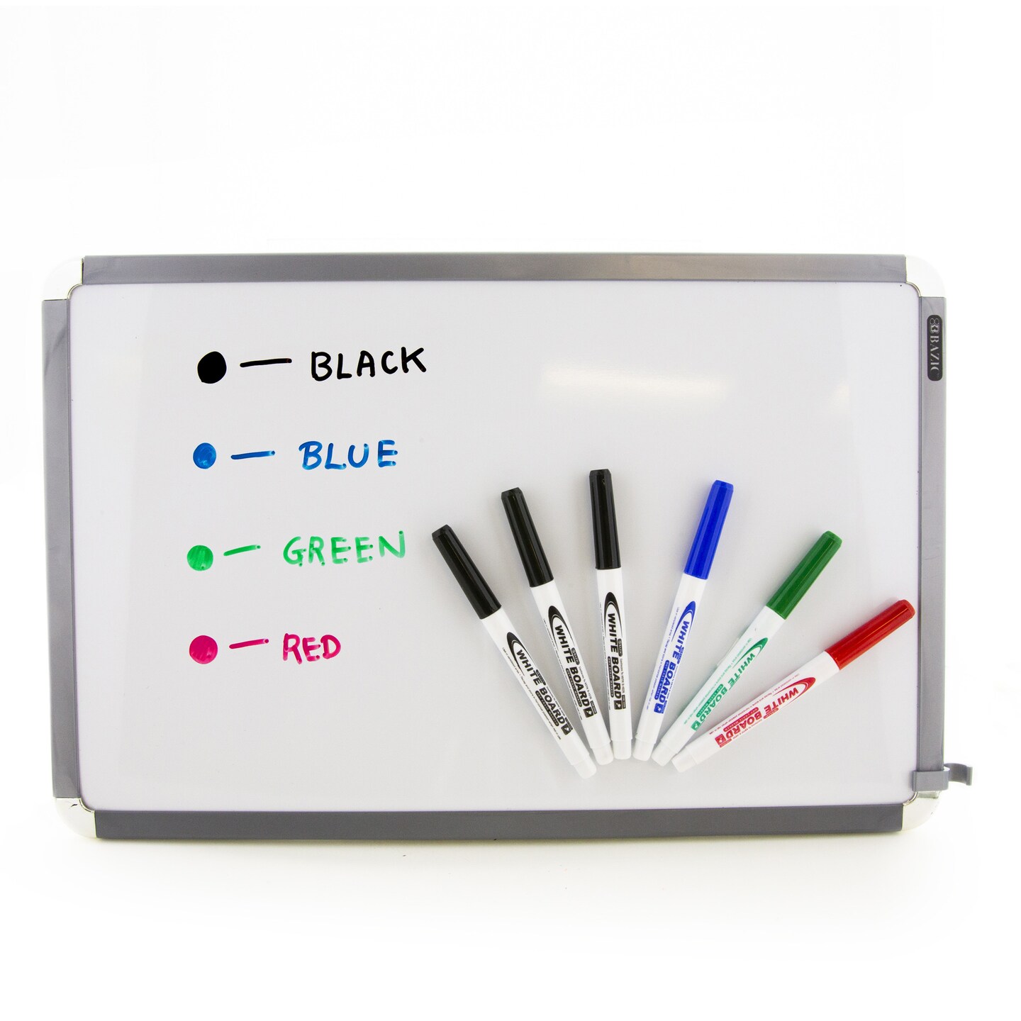 BAZIC Fine Tip Assorted Color Dry-Erase Marker (4/Pack)