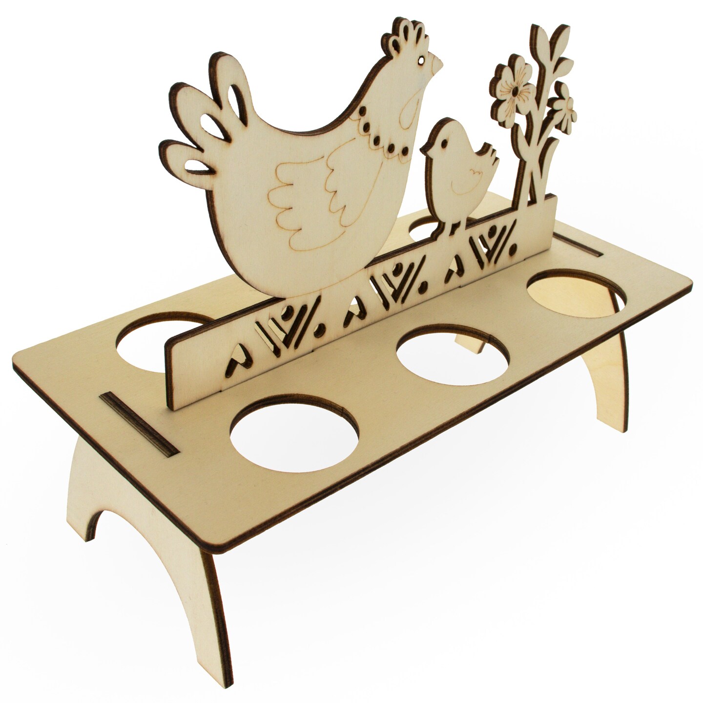 Wooden Multiple Egg Shelf Stand Holder Display | Michaels