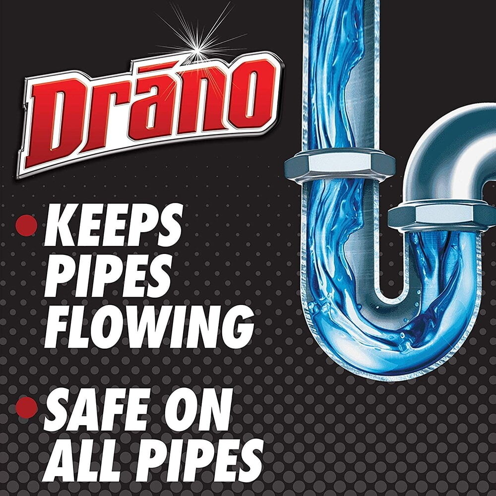 Drano   Max Gel Drain Cleaner and Clog Remover, 900ml