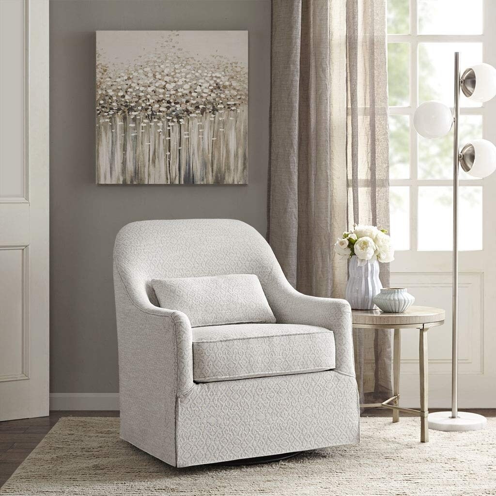 Madison Park   Theo Swivel Glider Chair See Below