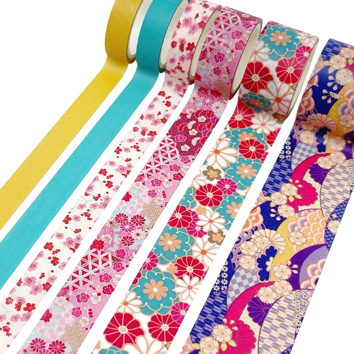 Wrapables Decorative Washi Tape Box Set for DIY Arts & Crafts