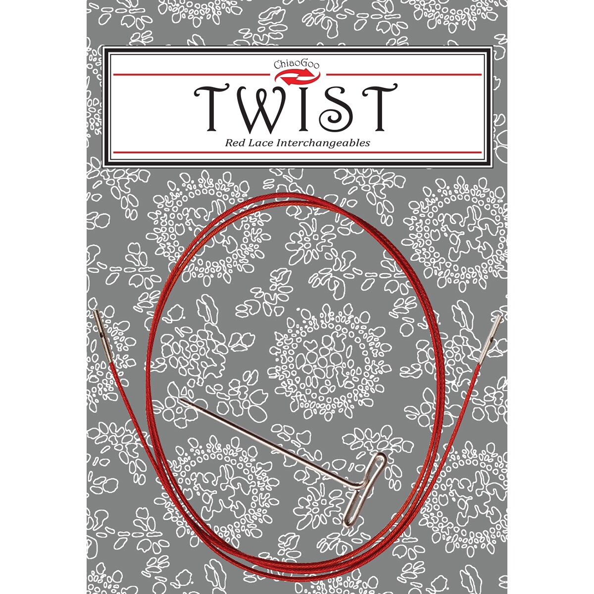 ChiaoGoo TWIST Red Lace Interchangeable Cables 14-Mini