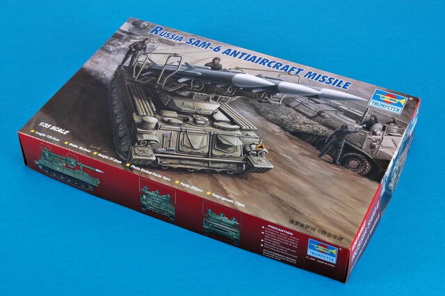 Trumpeter  1/35 RUSSIA SAM-6 ANTIAIRCRAFT MISSILE 1/35 Plastic Model