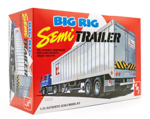 Round2  1/25 Big Rig Semi Trailer Plastic Model