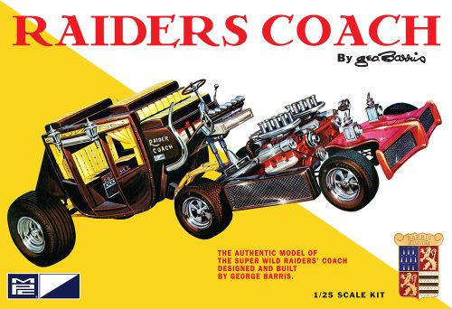 Round2  1/25 Raiders Coach Geoage Barris 1:25 Plastic Model