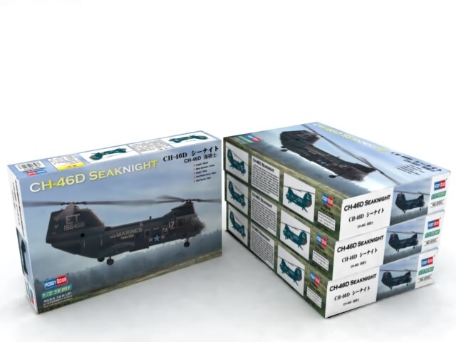 HobbyBoss  1/72 CH-46 SEA KNIGHT Plastic Model