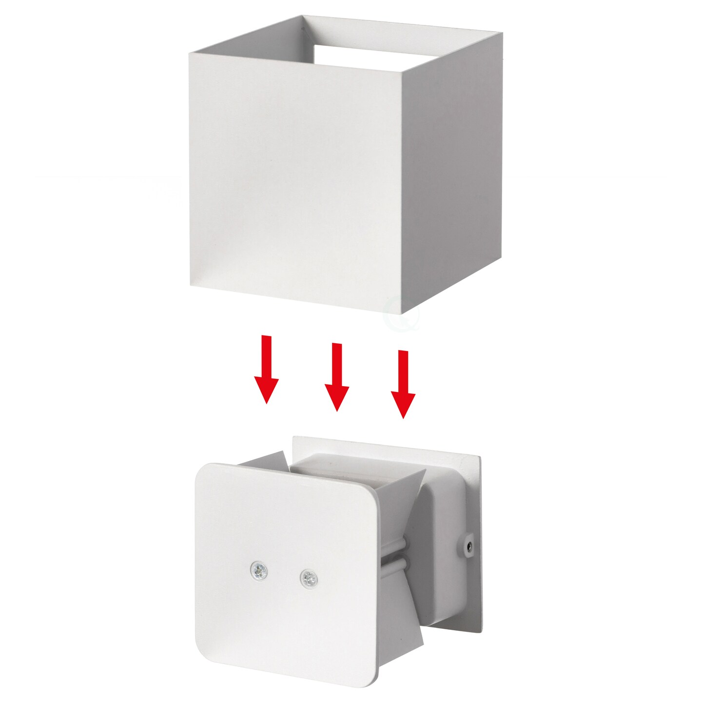 Modern Wall Sconce LED Waterproof Wall Lamp Aluminum with Adjustable Beam 10-Watt 4000K Cool White Indoor Outdoor for Bathroom Bedroom Corridor Living Room Stairs and Garden