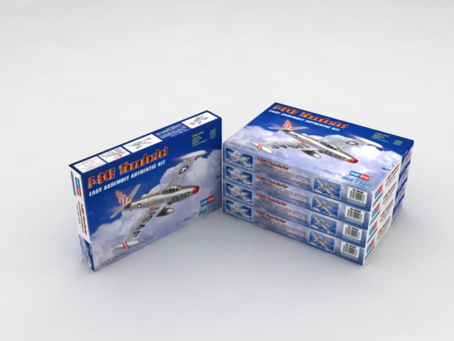 HobbyBoss  1/72 F-84E THUNDERJET Plastic Model
