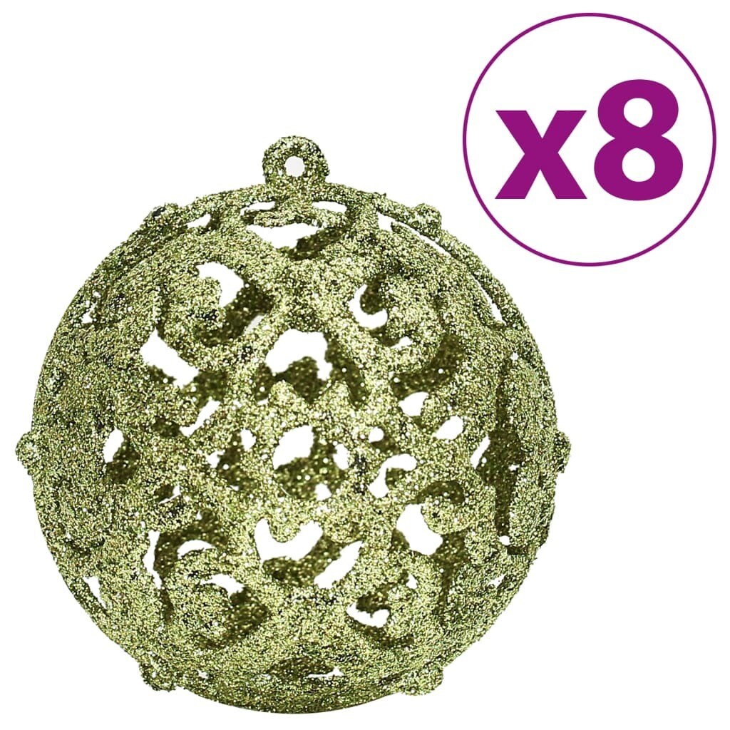 Christmas Baubles 100 pcs  1.2&#x22; / 1.6&#x22; / 2.4&#x22;