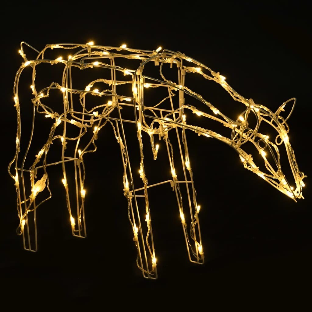 3 Piece Christmas Light Display Reindeers with 229 LEDs