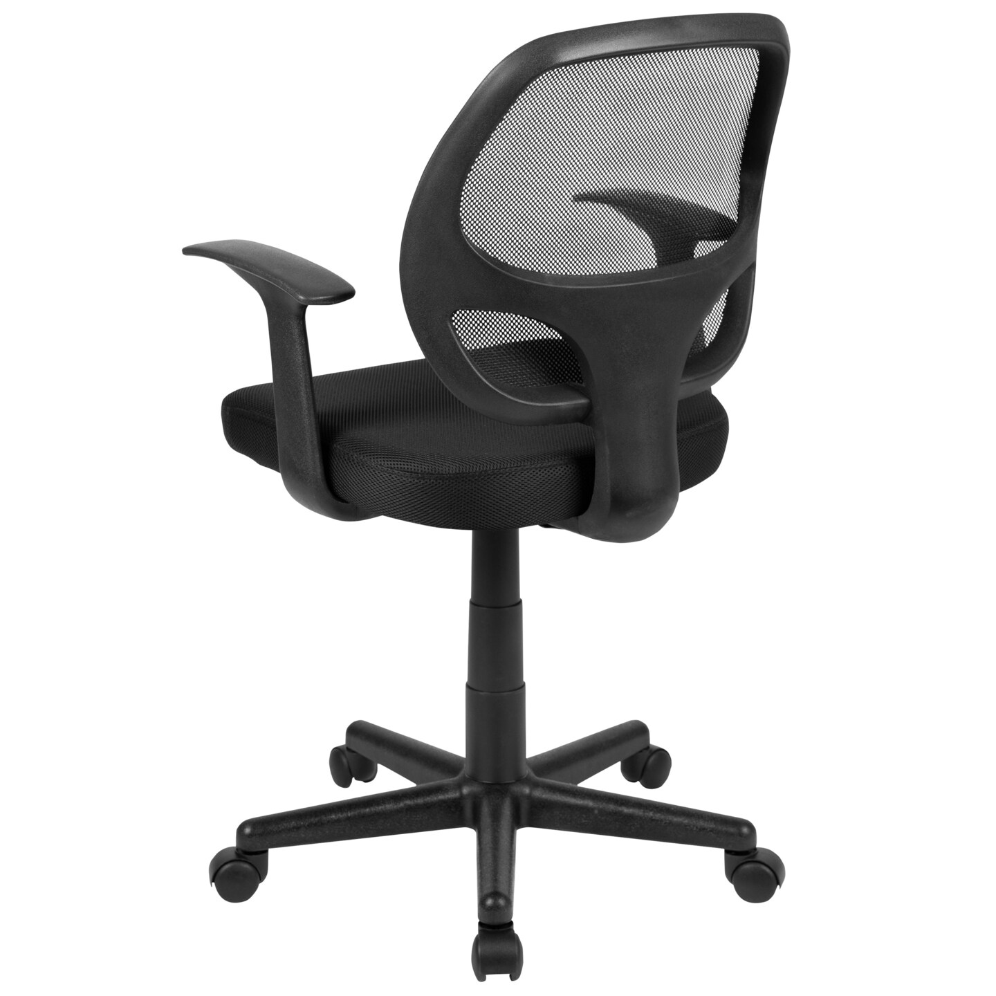 Emma and Oliver Mid-Back Mesh Swivel Ergonomic Task Office Chair - Arms