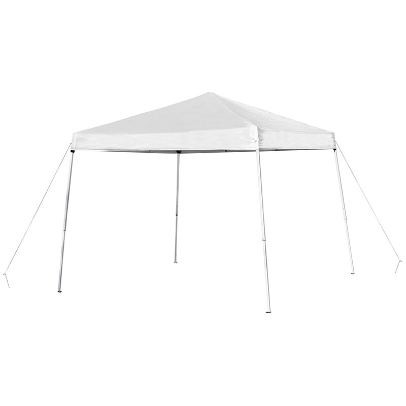 Flash Furniture 8x8 White Pop Up Canopy