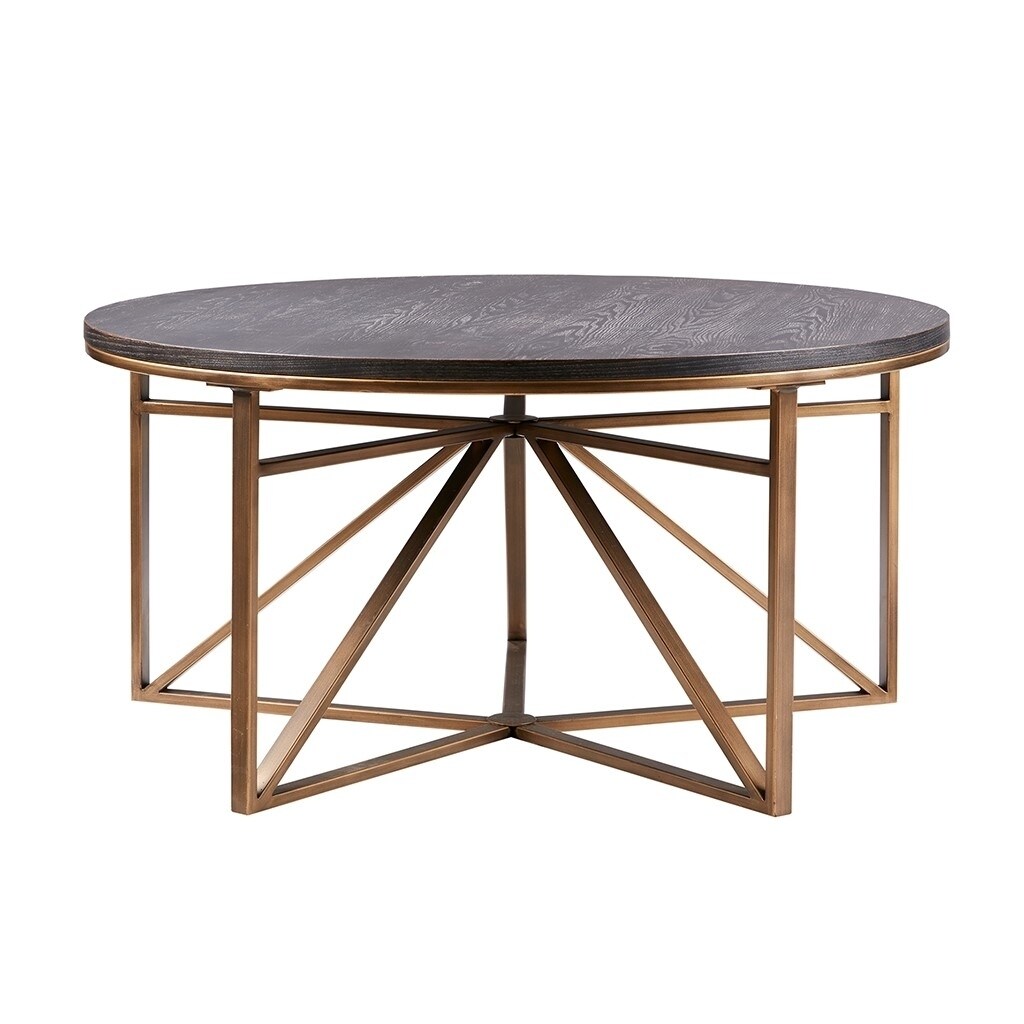 Gracie Mills   Lexie Modern Elegance Rectangular Coffee Table - GRACE-7834