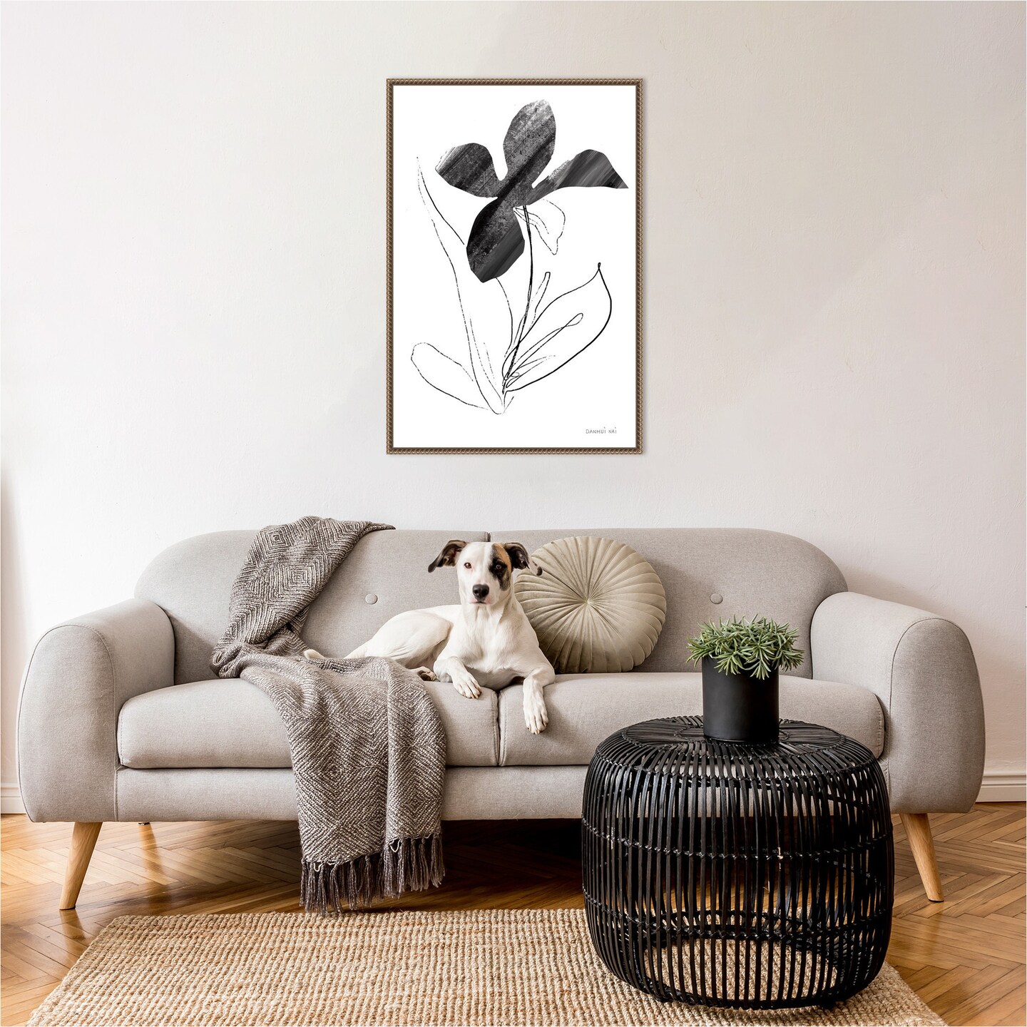 Paradise II by Danhui Nai Framed Canvas Wall Art