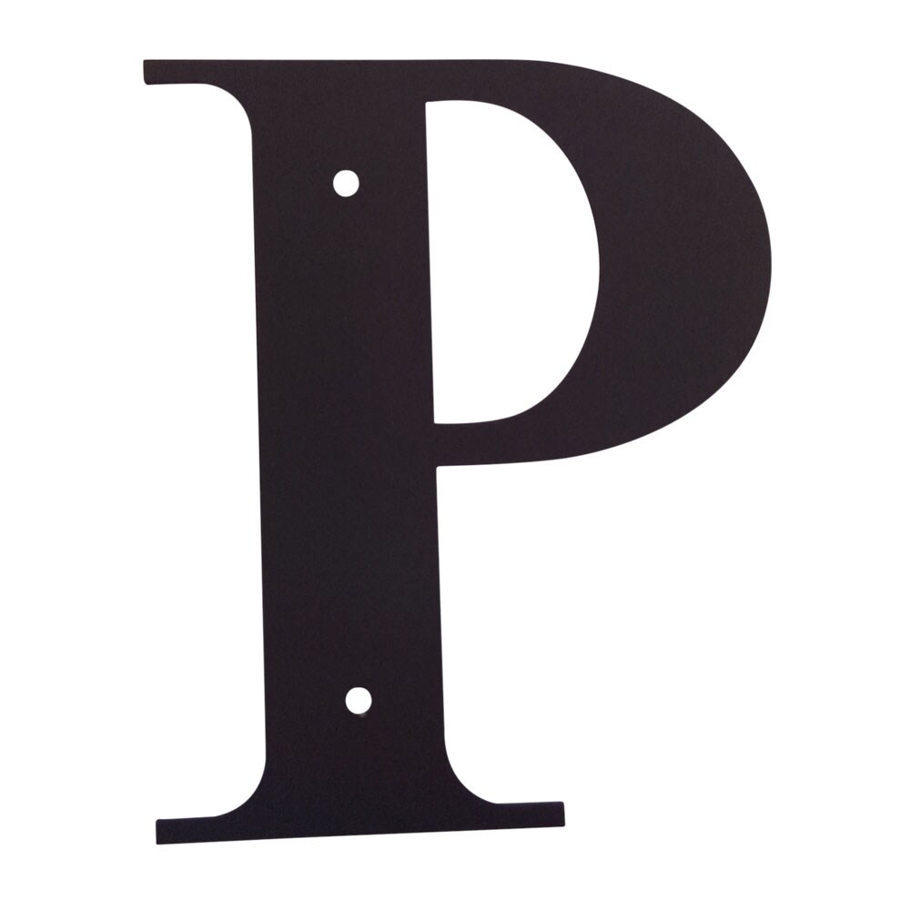 Village Wrought Iron   Letter P Charming Home Decor Small