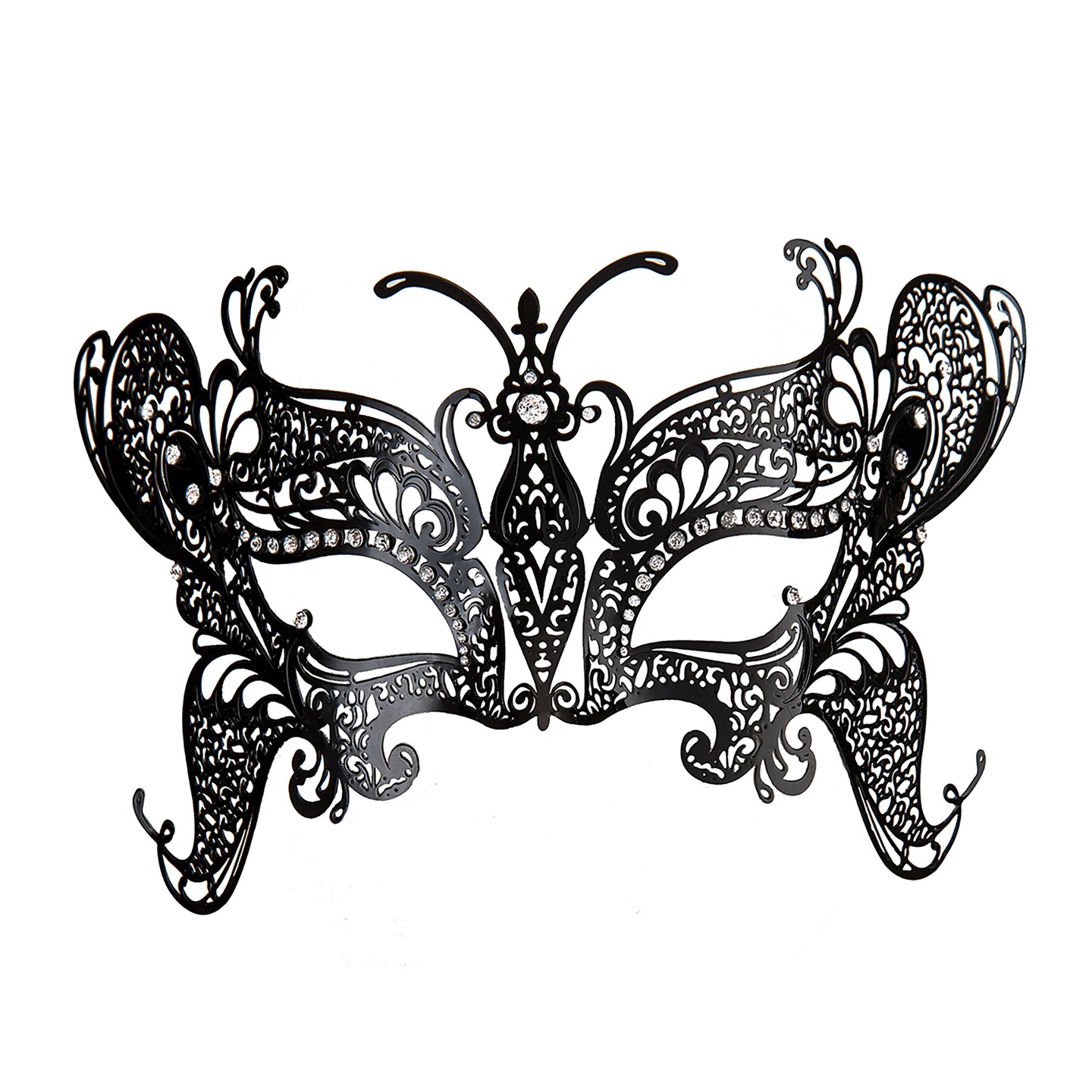 Black Butterfly Lace Halloween Mask