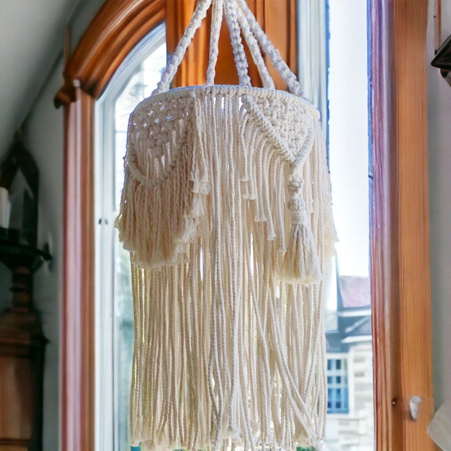 Boho chic online macrame