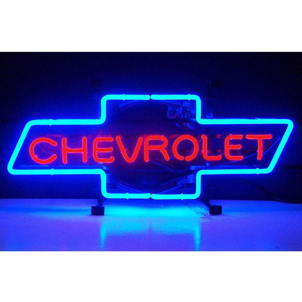 Neonetics   Indoor Decoratives Chevrolet Bowtie Neon Sign