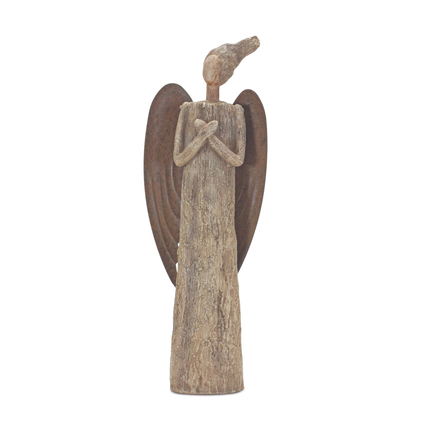 Melrose 15&#x22; Rustic Tree Angel Tabletop Figurine