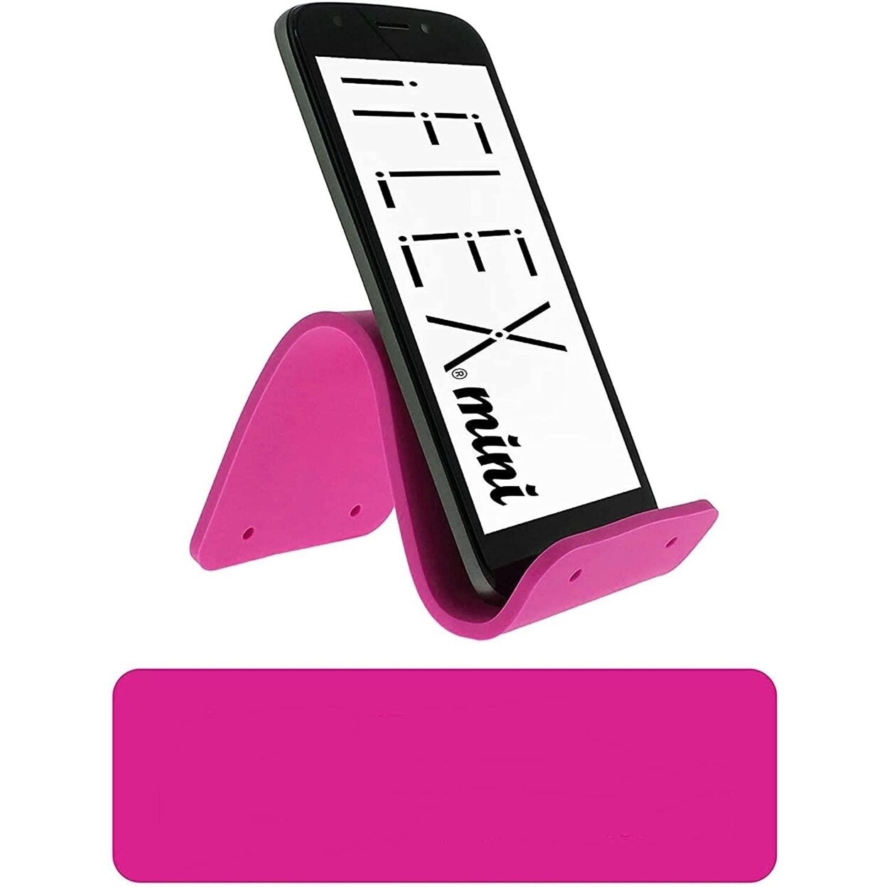 iFLEX   Mini Flexible Silicone Cell Phone Holder Pink Universal Non-Slip Hands-Free