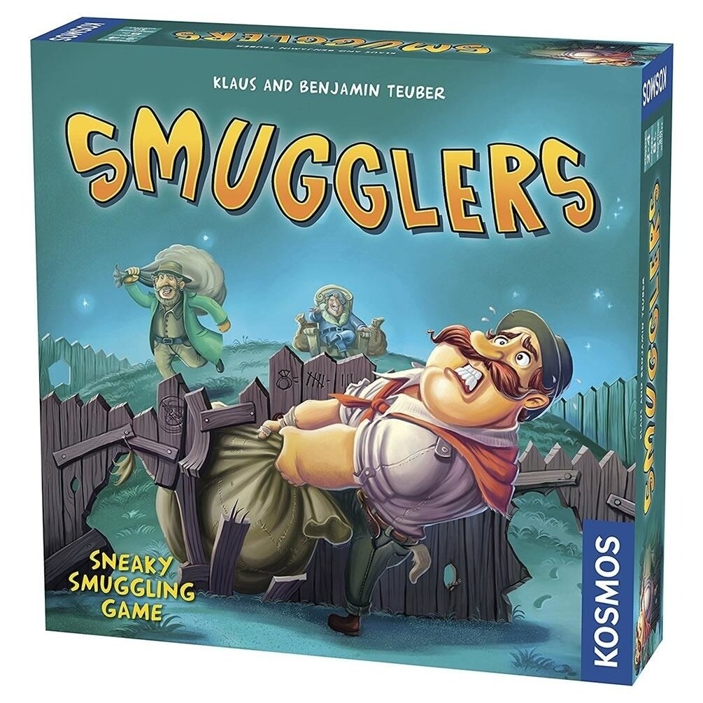 Thames &#x26; Kosmos Smugglers Board Game Fence Contraband Strategic Multi-Player Family Fun Thames and Kosmos