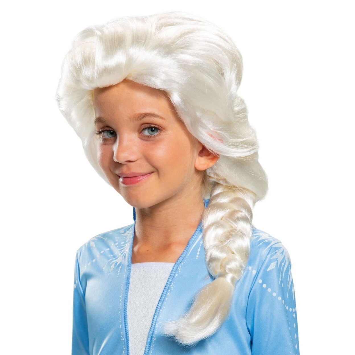 Disguise Disney Frozen 2 Elsa Child Blonde Wig Licensed Costume Accessory