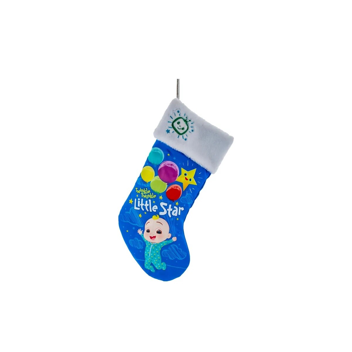 KSA Set of 4 Cocomelon &#x22;Twinkle Twinkle Little Star&#x22; Christmas Stockings 2.75&#x201C;