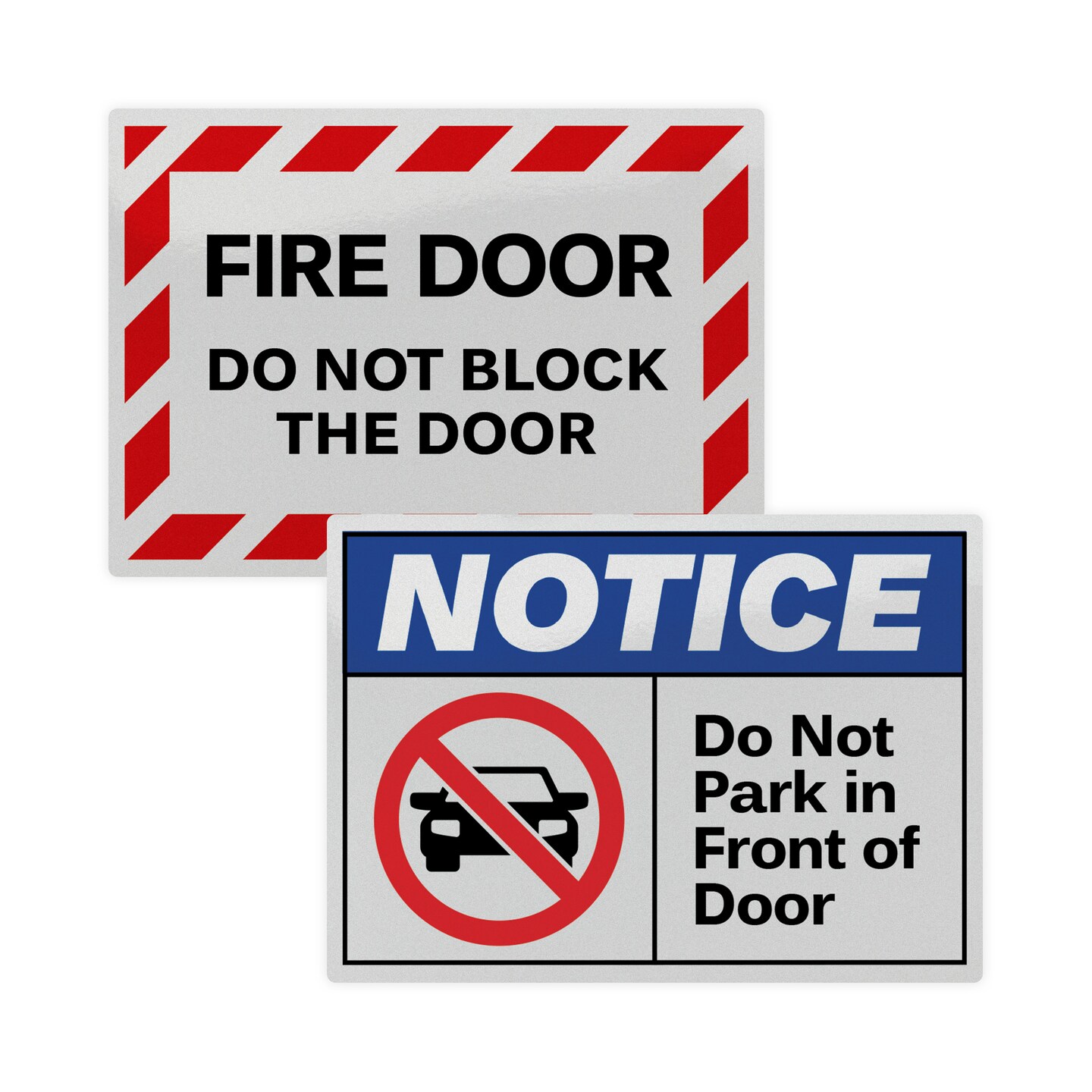 Avery Reflective Labels, 7" x 10" Silver Reflective Sign Labels, Laser Printable, 10 Labels (61582)