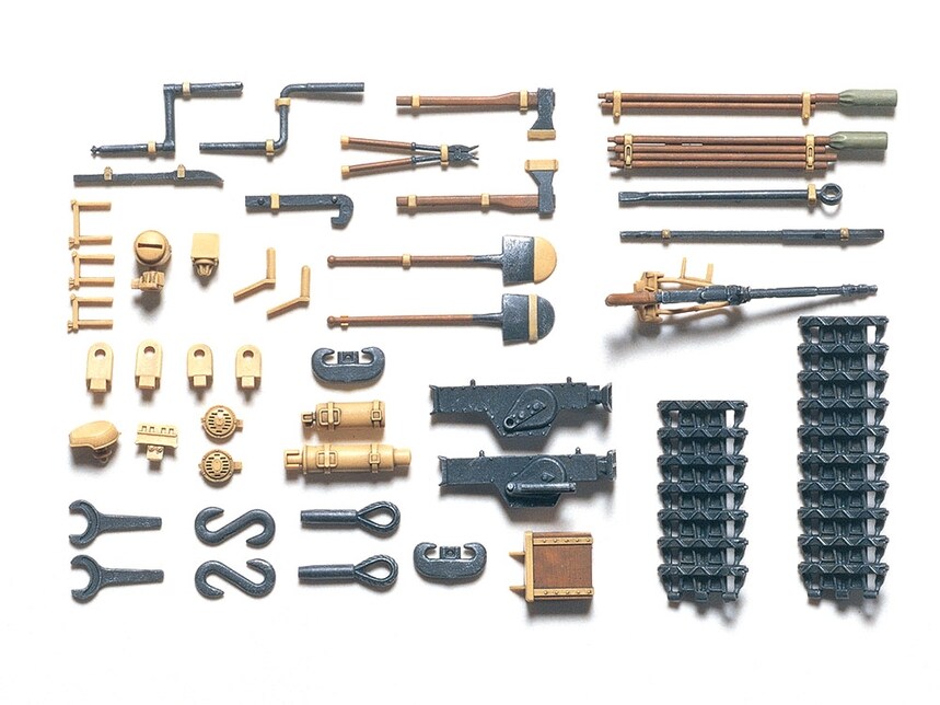 Tamiya 1/35 TAM35185 - 1/35 Tamiya PzKpfw IV On-Vehicle Equipment Set Equipment Set