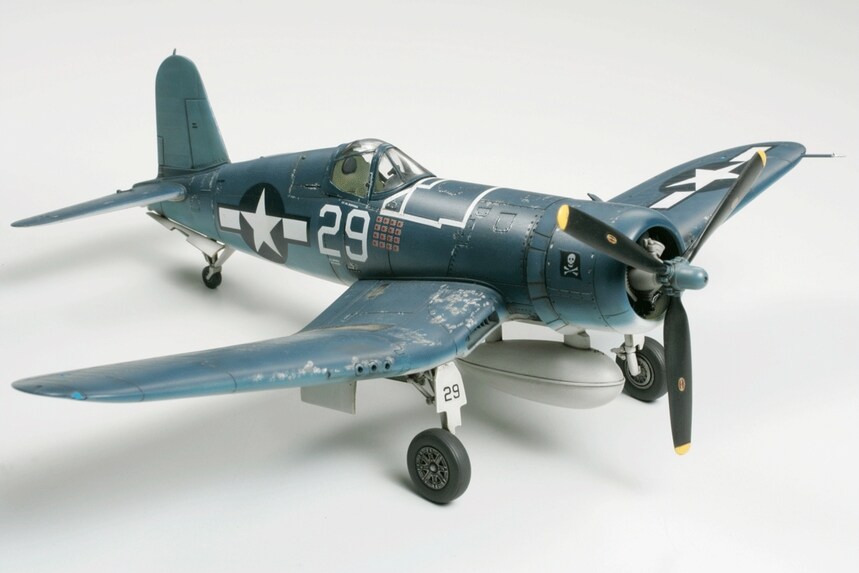 Tamiya 1/72 TAM60775 - 1/72 Tamiya F4U1A Corsair Aircraft Assembly Kit ...