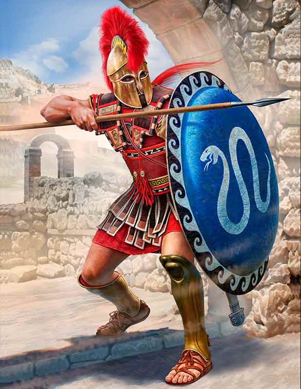 Master Box LTD  1/32 M Greco-Persian Wars Series - Hoplite Kit 1 Plastic Model