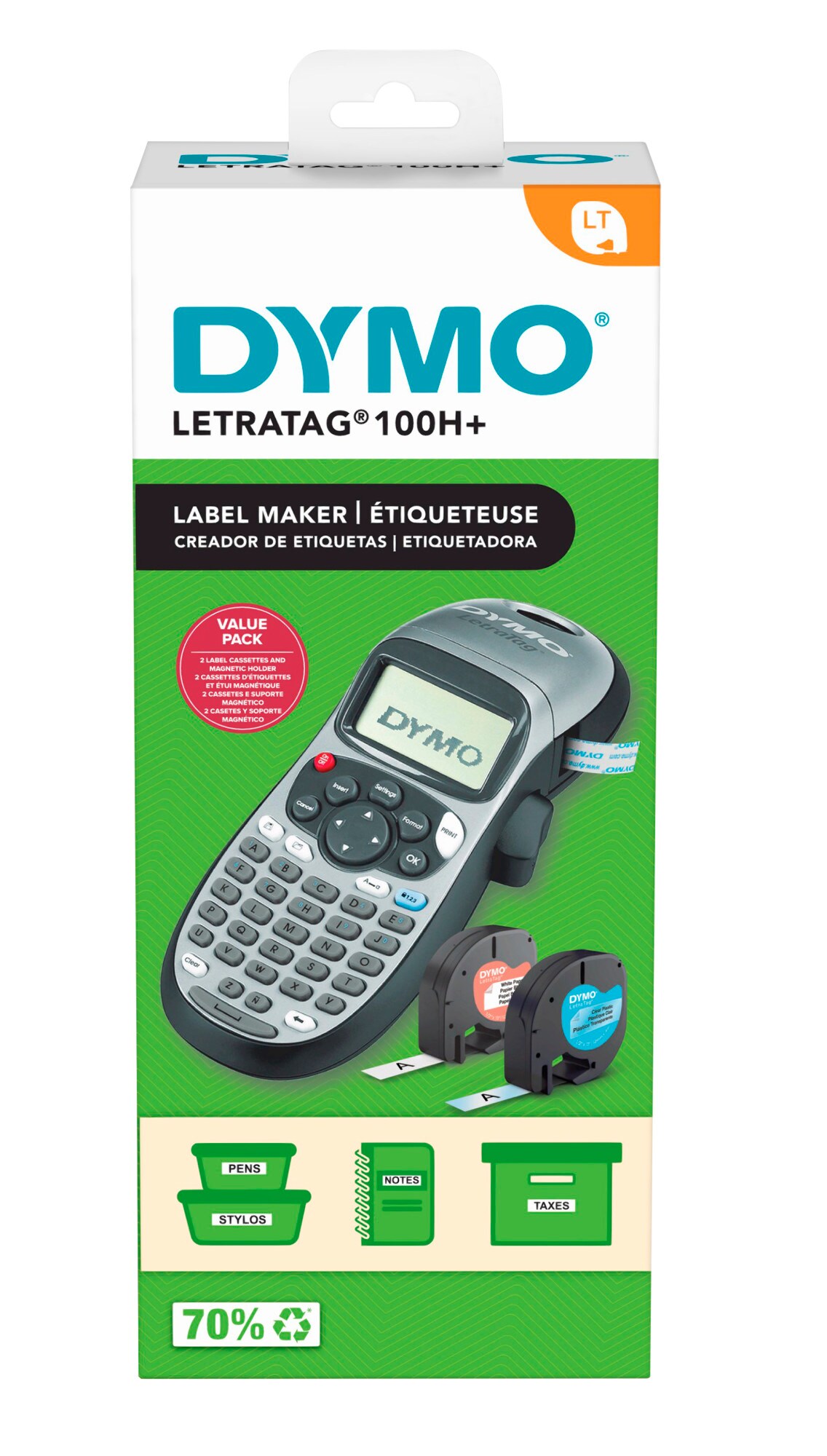 Dymo LetraTag 100H + 2-Line Personal Label Maker