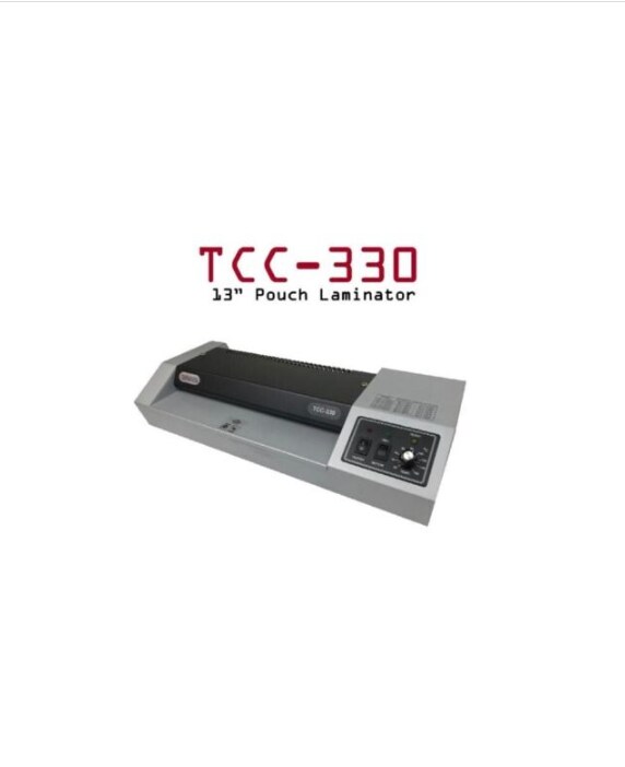 TCC 330 13 Hot & Cold Pouch Laminator Laminating Machine 110 Volt