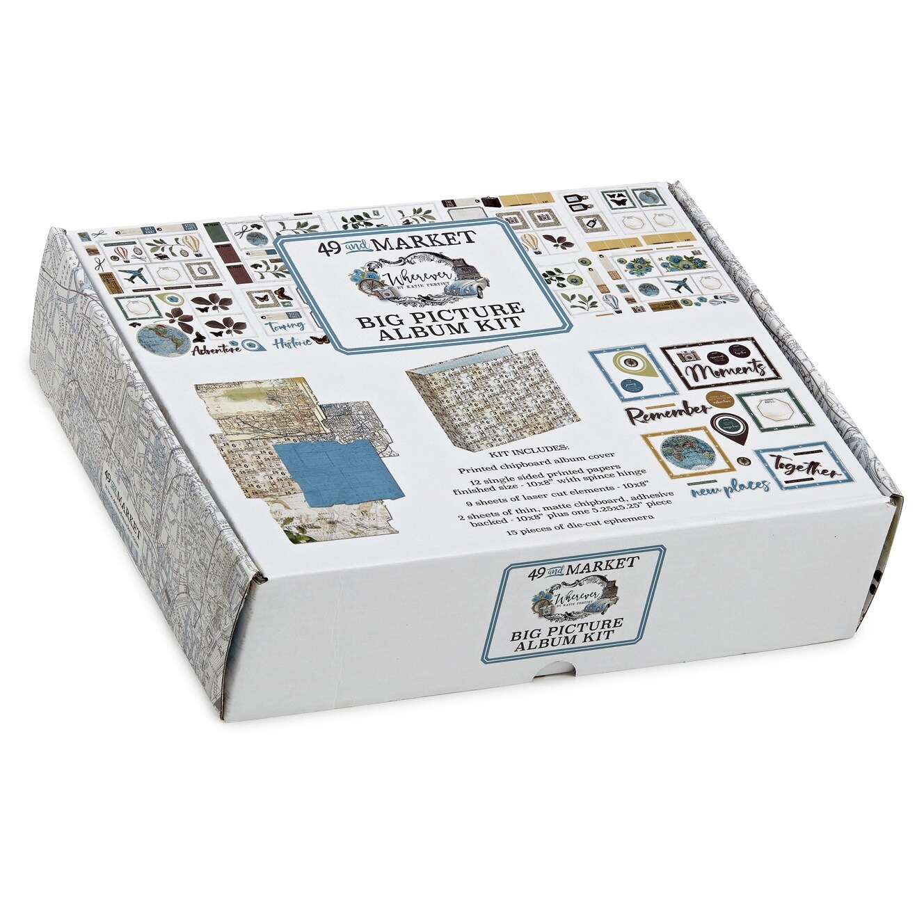 49 And Market Big Picture Album Kit - Available in Multiple Styles