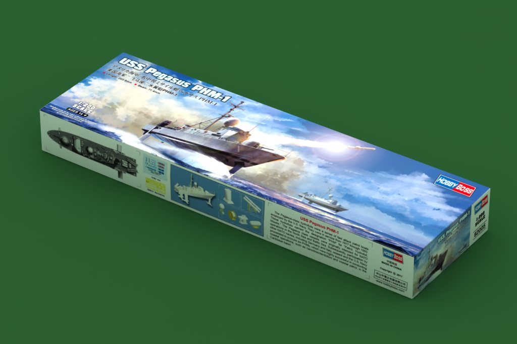 HobbyBoss  1/200 USS PEGASUS PHM-1 Plastic Model