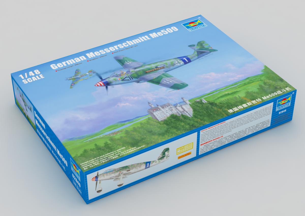 Trumpeter  1/48 GERMAN ME ME509 FIGHTER 1/48 Plastic Model