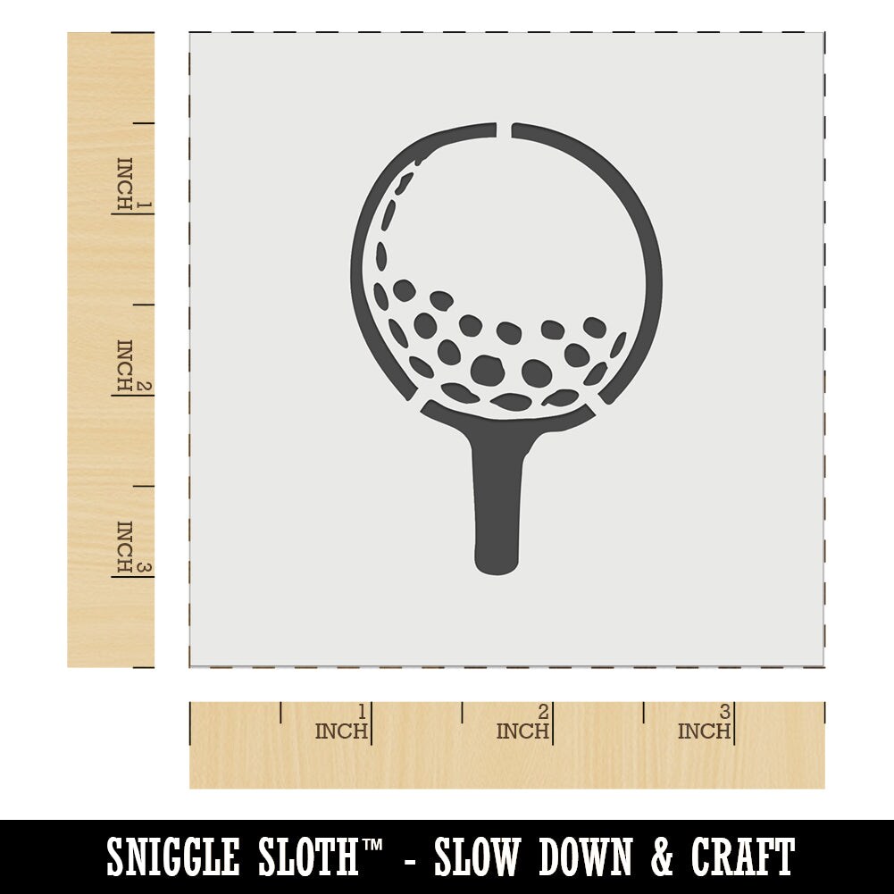 Golf Ball Stencil 