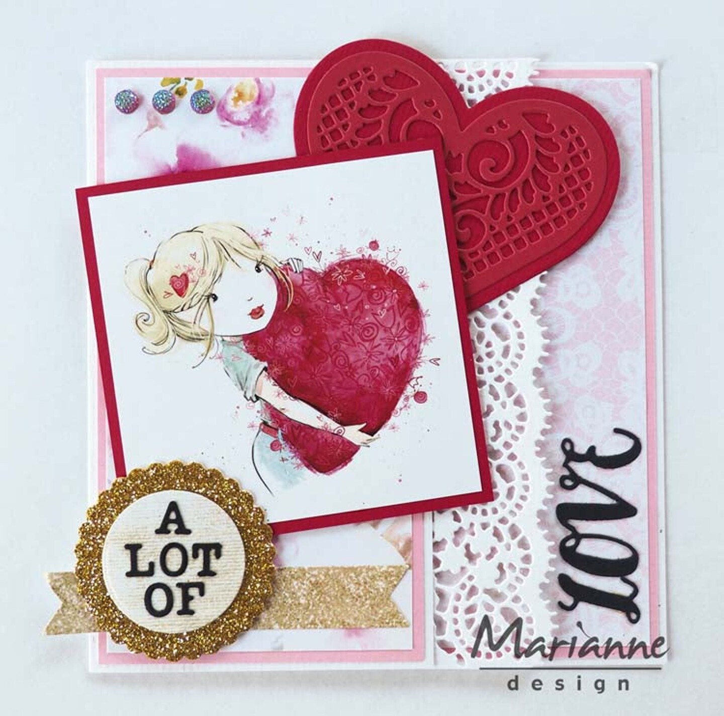Marianne Design  Collectables Rosettes &#x26; Labels