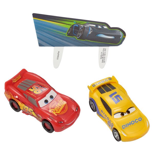 Cars 3 Ahead of the Curve DecoSet&#xAE; Cake Decoration 