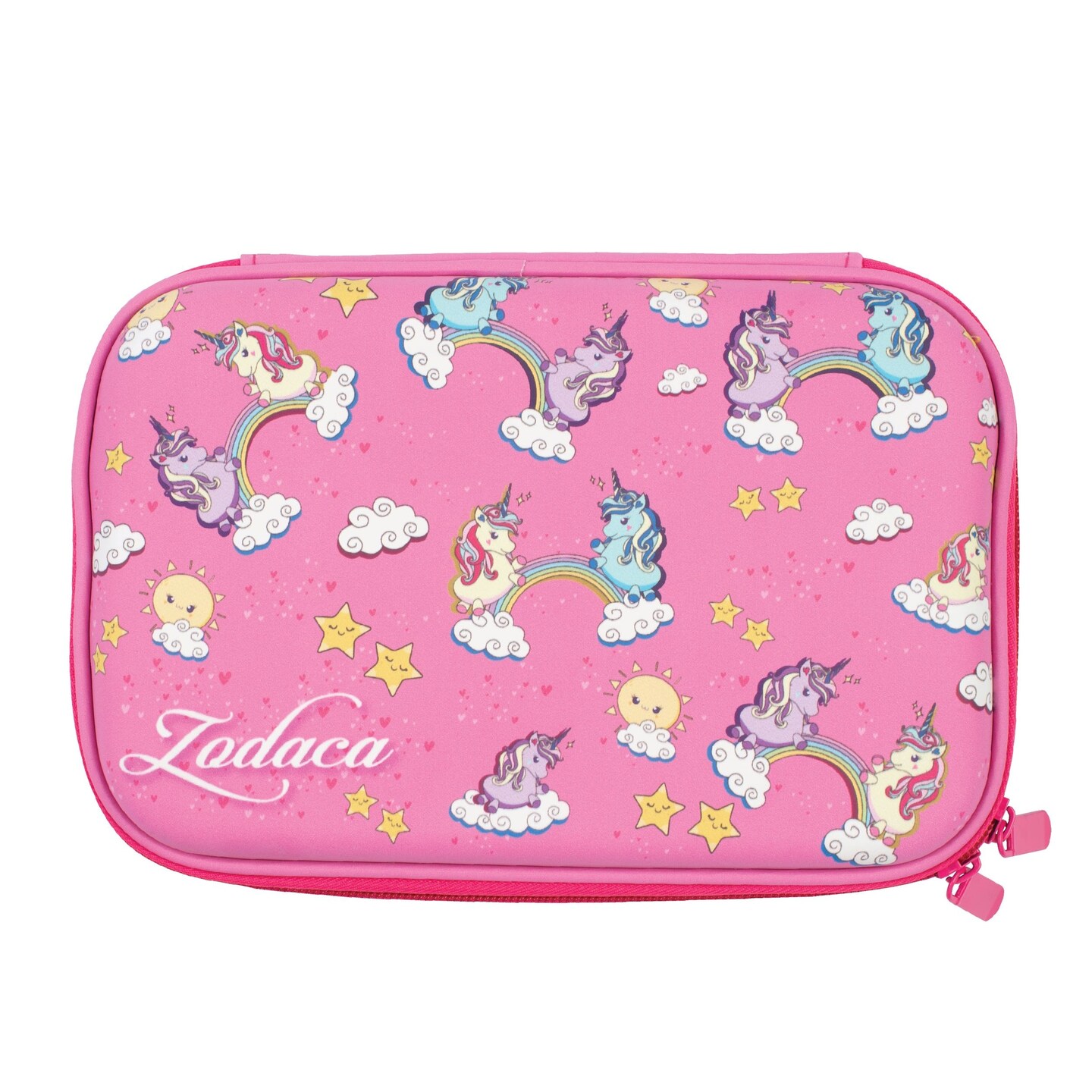 Zodaca Unicorn Pencil Case Pouch, Girls School Supplies Stationery