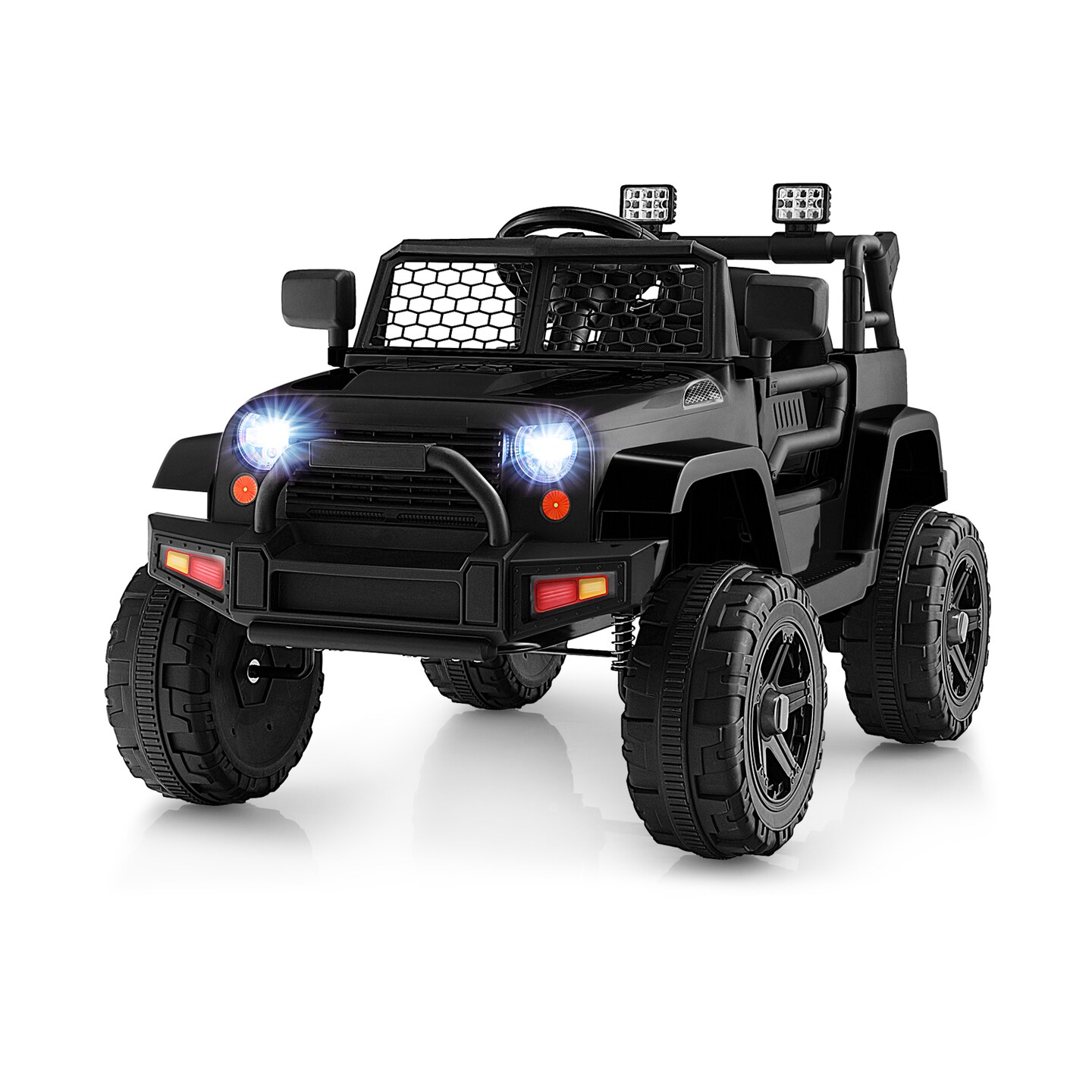 12V Kids Ride On Truck with Remote Control and Headlights