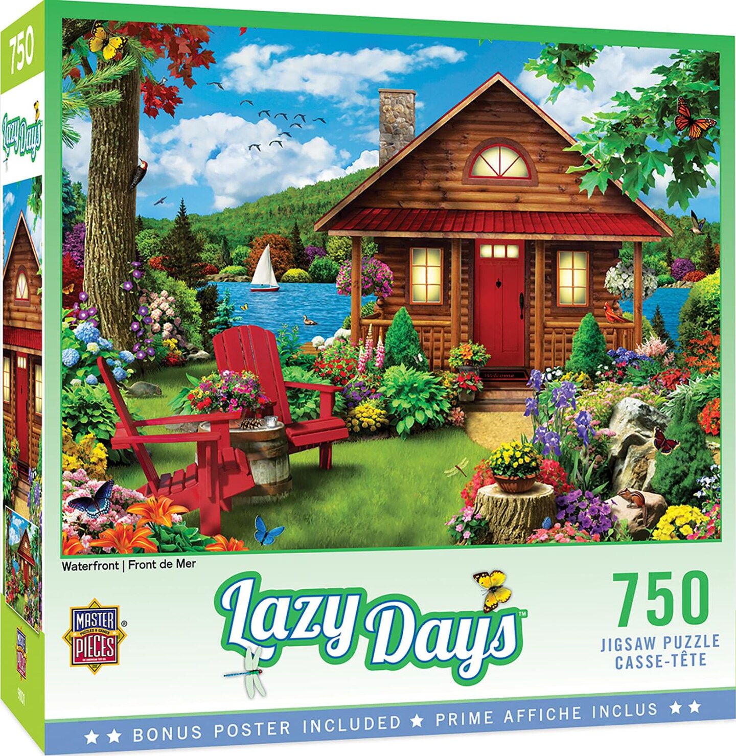 Waterfront  750 Piece Jigsaw Puzzle