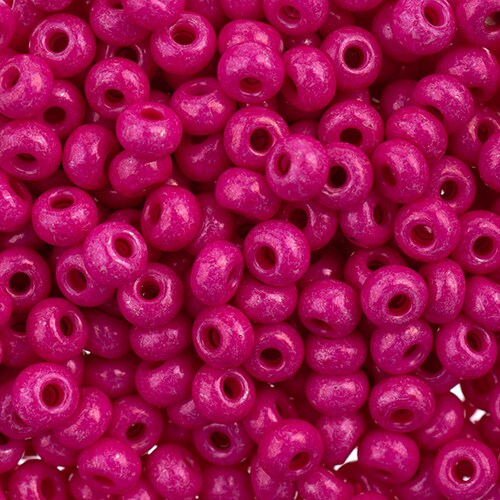 John Bead 6/0 Terra Intensive Czech Glass Seed Beads, 22g