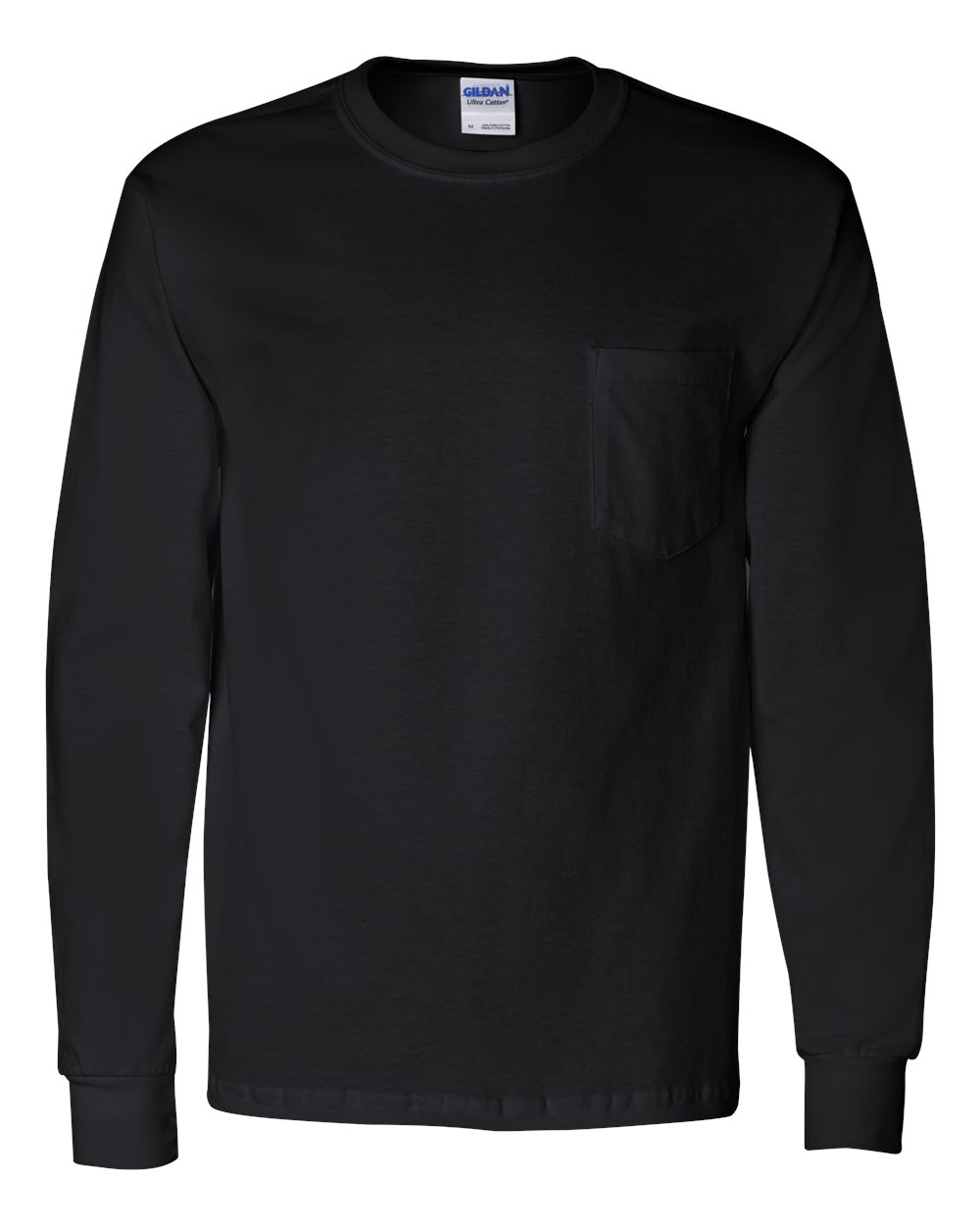 Gildan&#xAE; Classic Fit Long Sleeve Crewneck Pocket T-Shirt