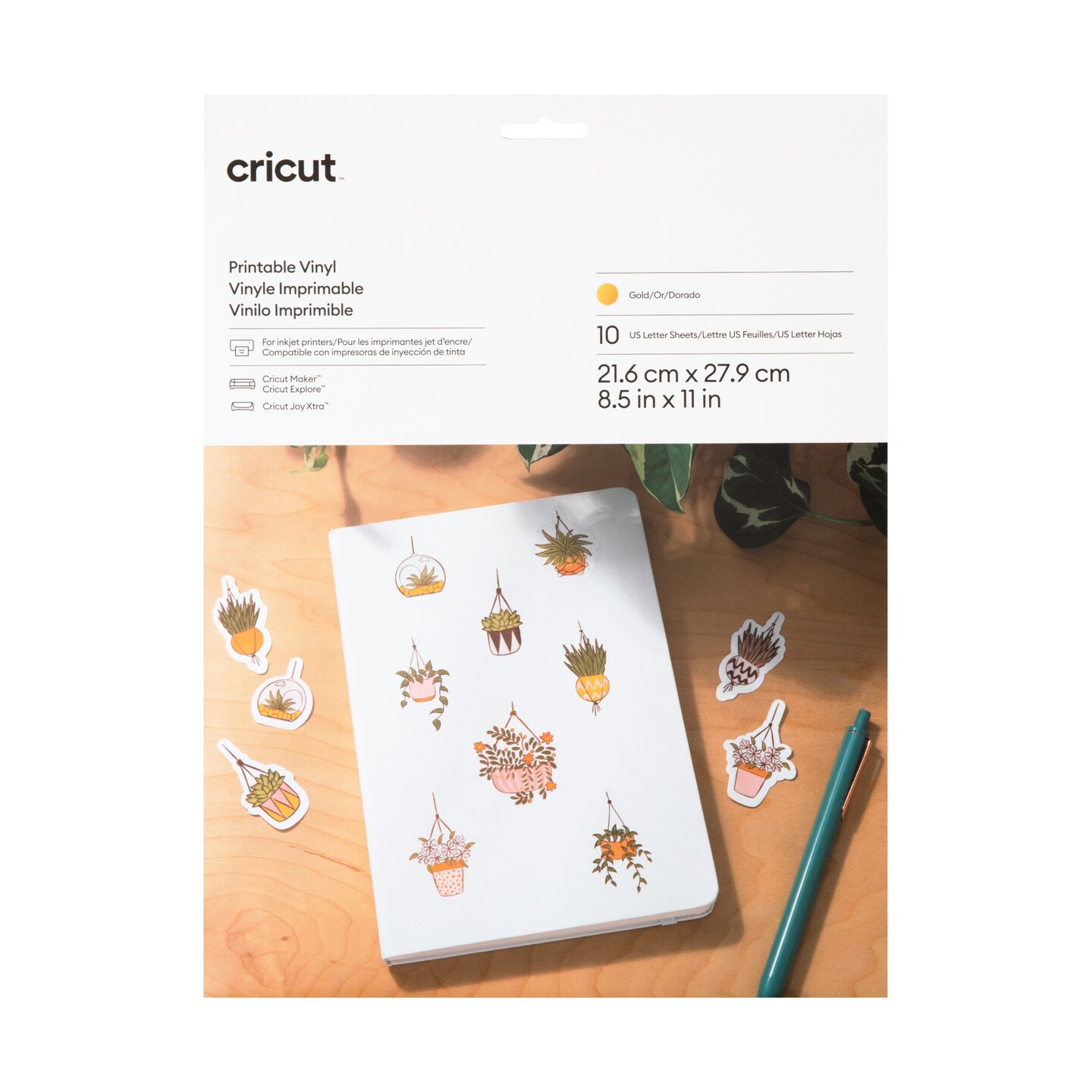 Cricut Joy Xtra Printable Vinyl- Gold