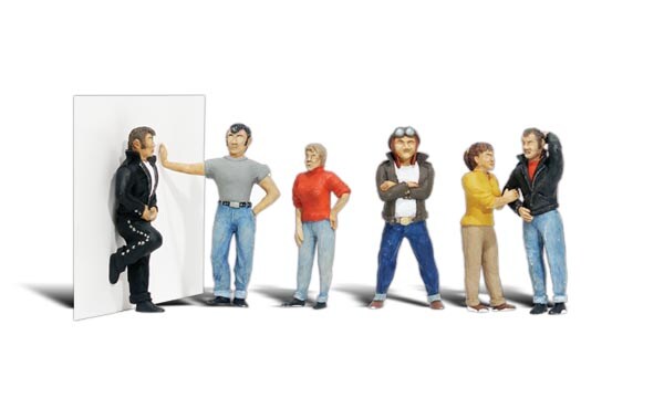Woodland Scenics  N-Scale N REBELS Figures