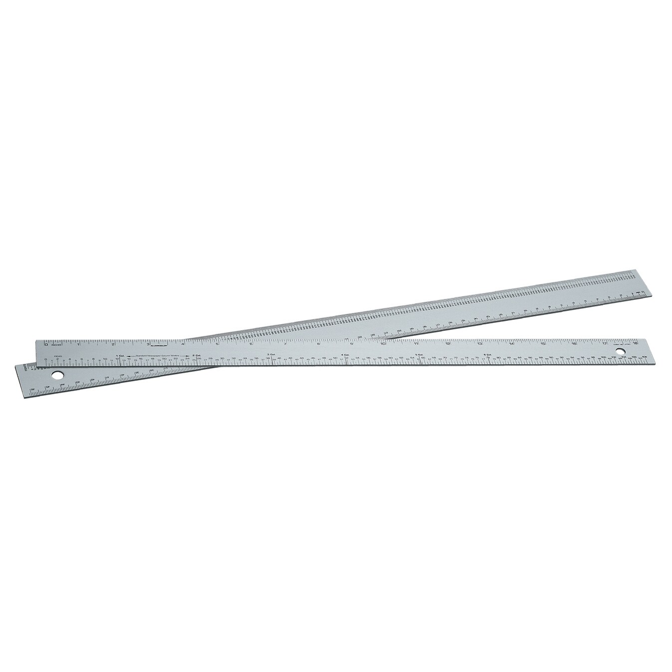 Alumicolor Pica/Point Ruler, 18