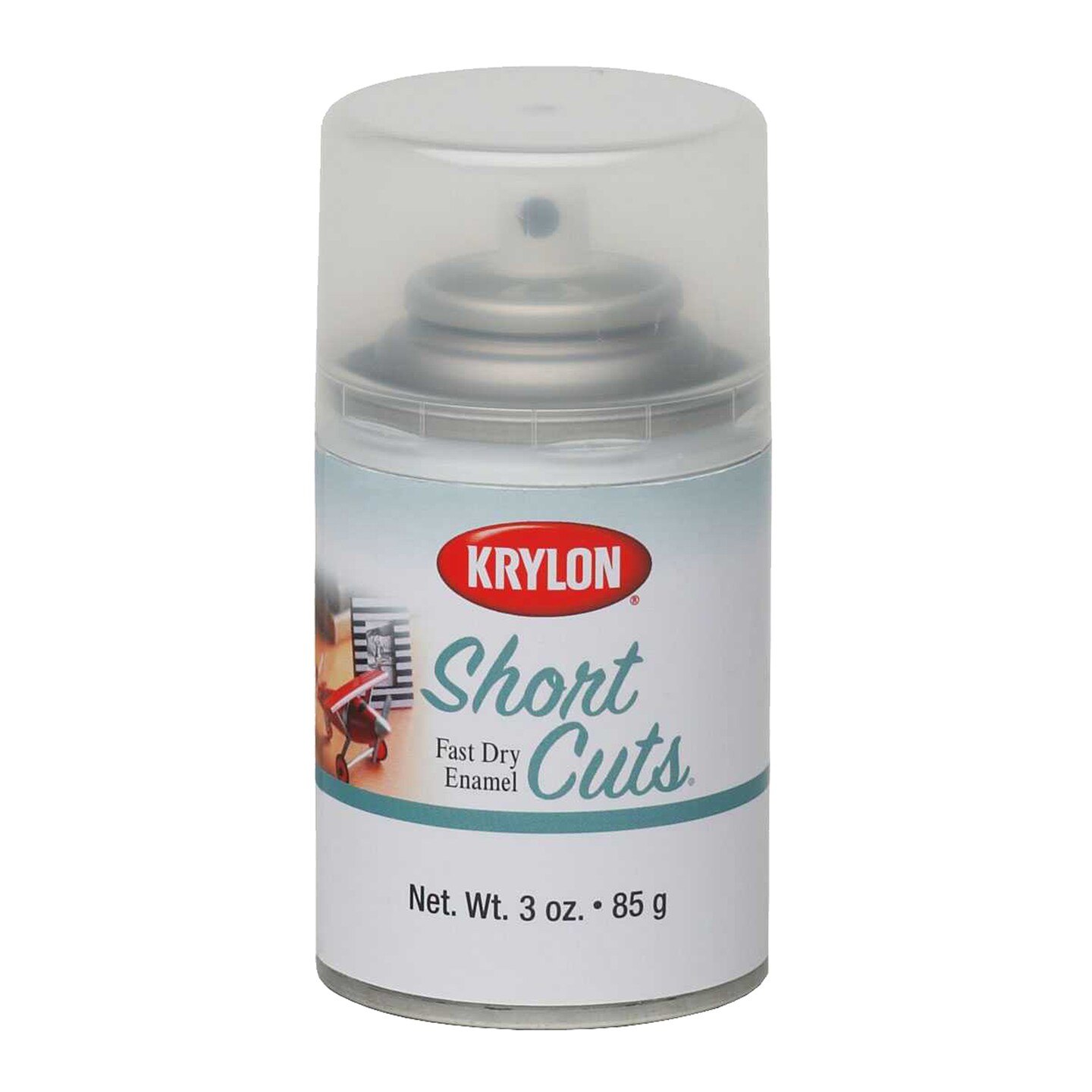 Krylon Short Cuts Spray Paint, 3 oz., Clear Gloss